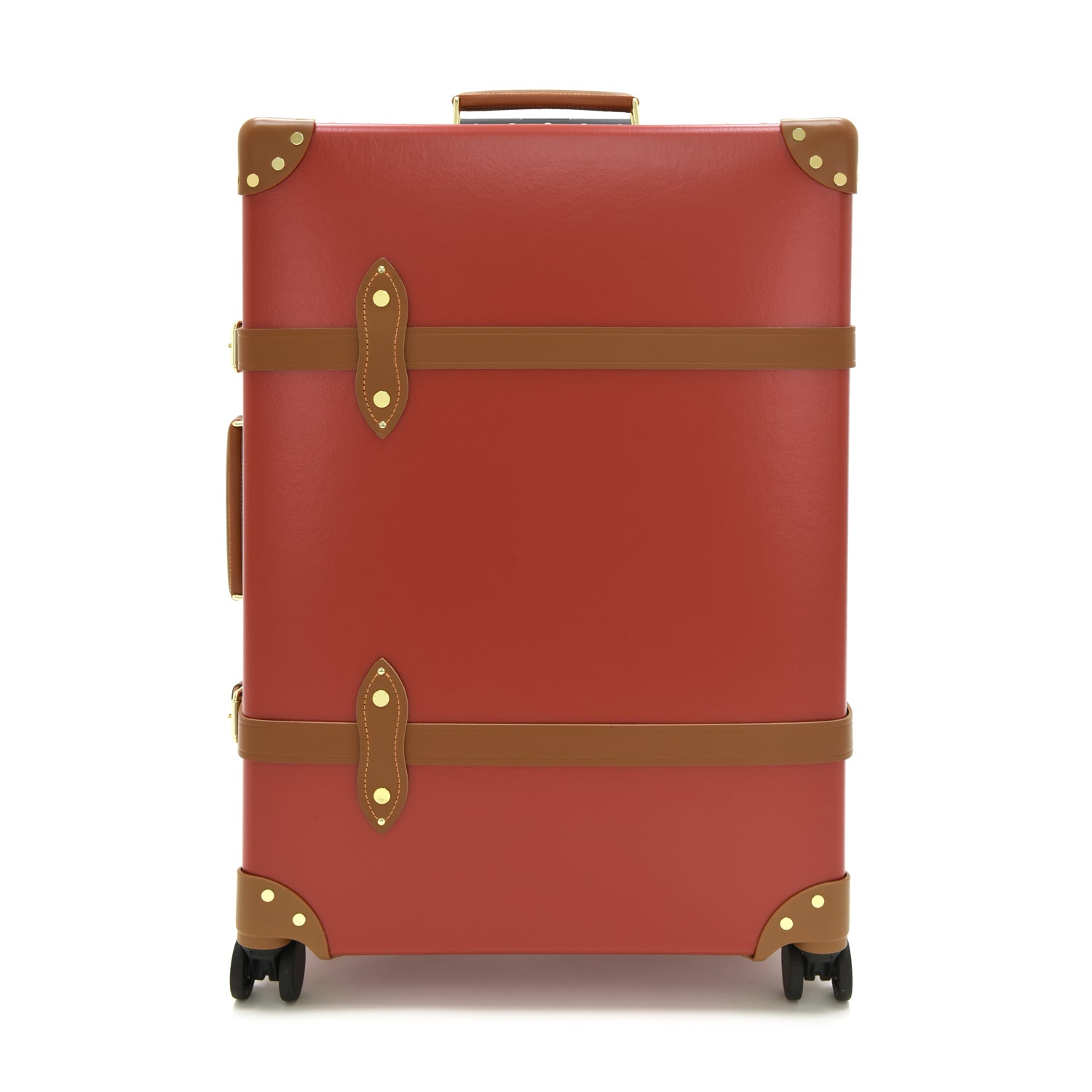 Centenary · Large Check-In - 4 Wheels | Red/Caramel - GLOBE-TROTTER