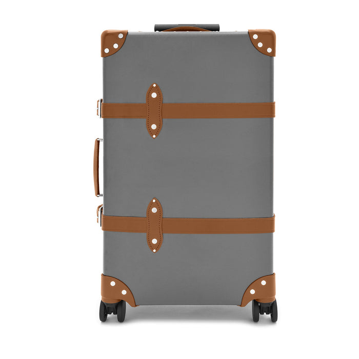 Centenary · Medium Check-In - 4 Wheels | Grey/Caramel - GLOBE-TROTTER