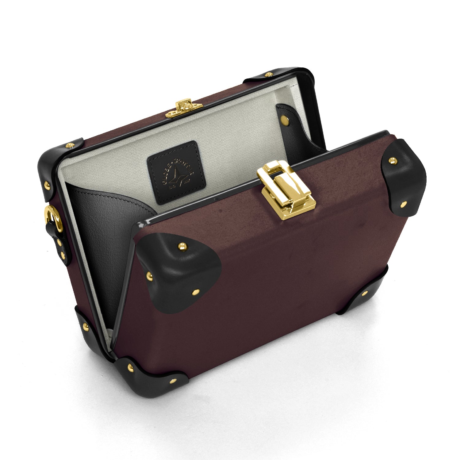 Centenary · Miniature Case | Oxblood/Black - GLOBE-TROTTER