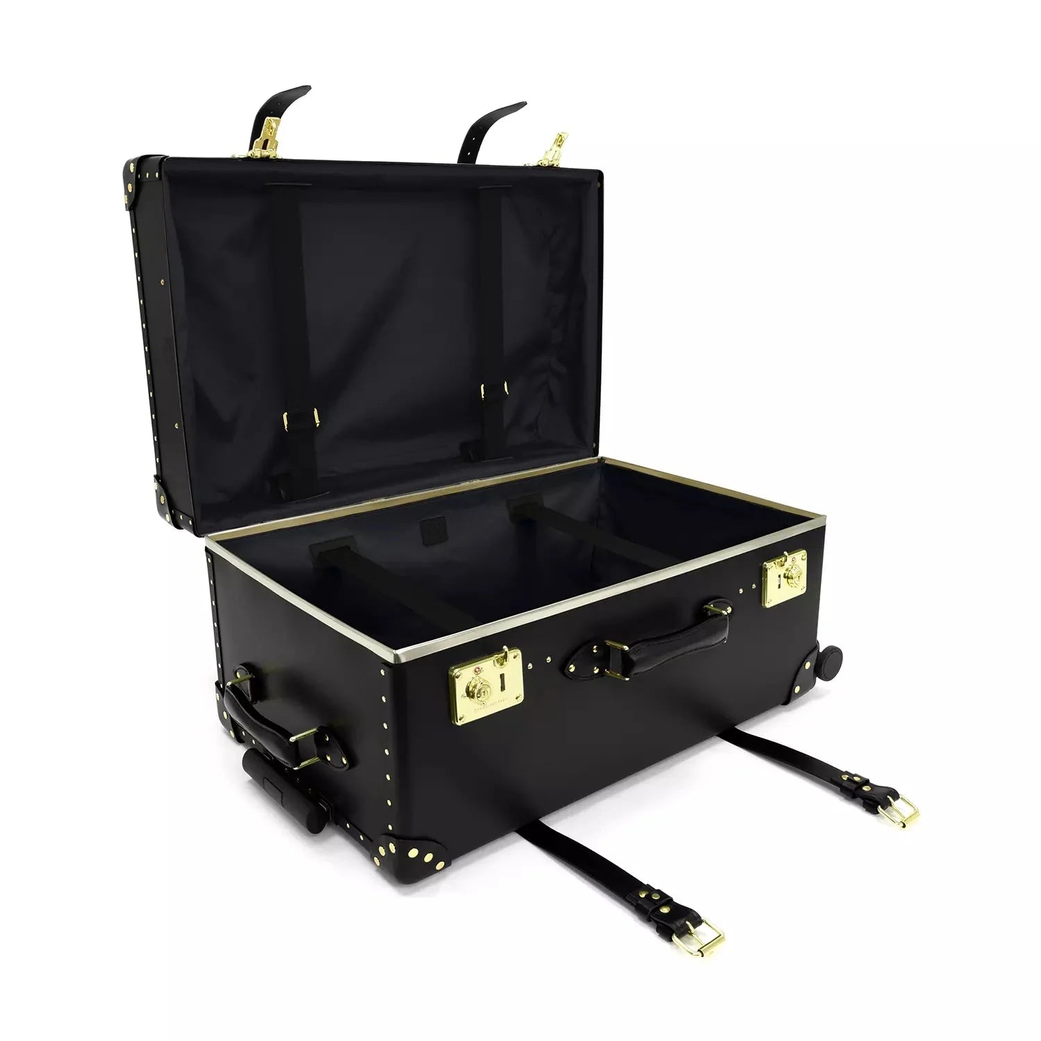 Centenary · XL Trunk | Black/Black/Gold - GLOBE-TROTTER