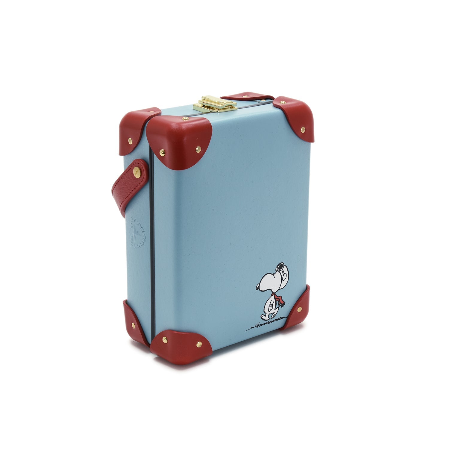 PEANUTS · 3-Slot Watch Case | Linus Blue/Red - Outlet