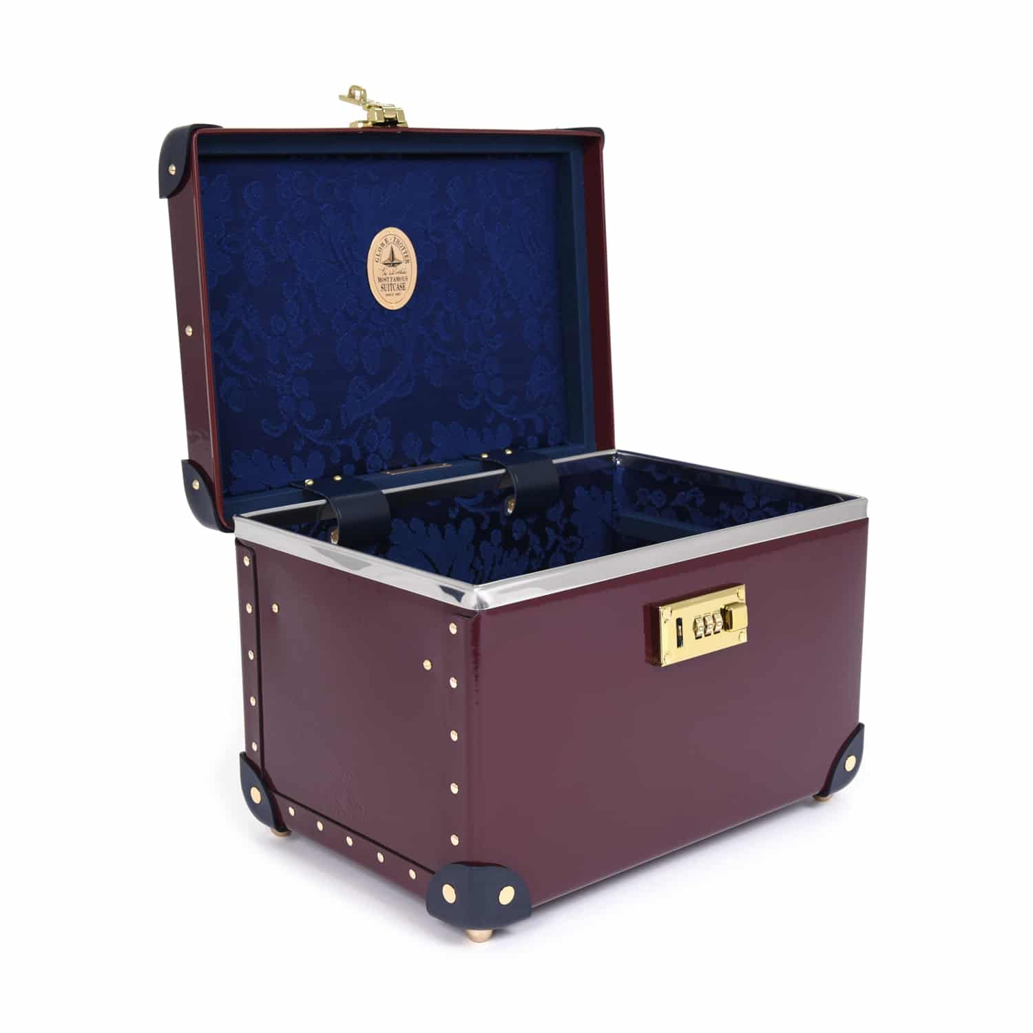 The Goring · Vanity Case | Burgundy/Navy - Outlet