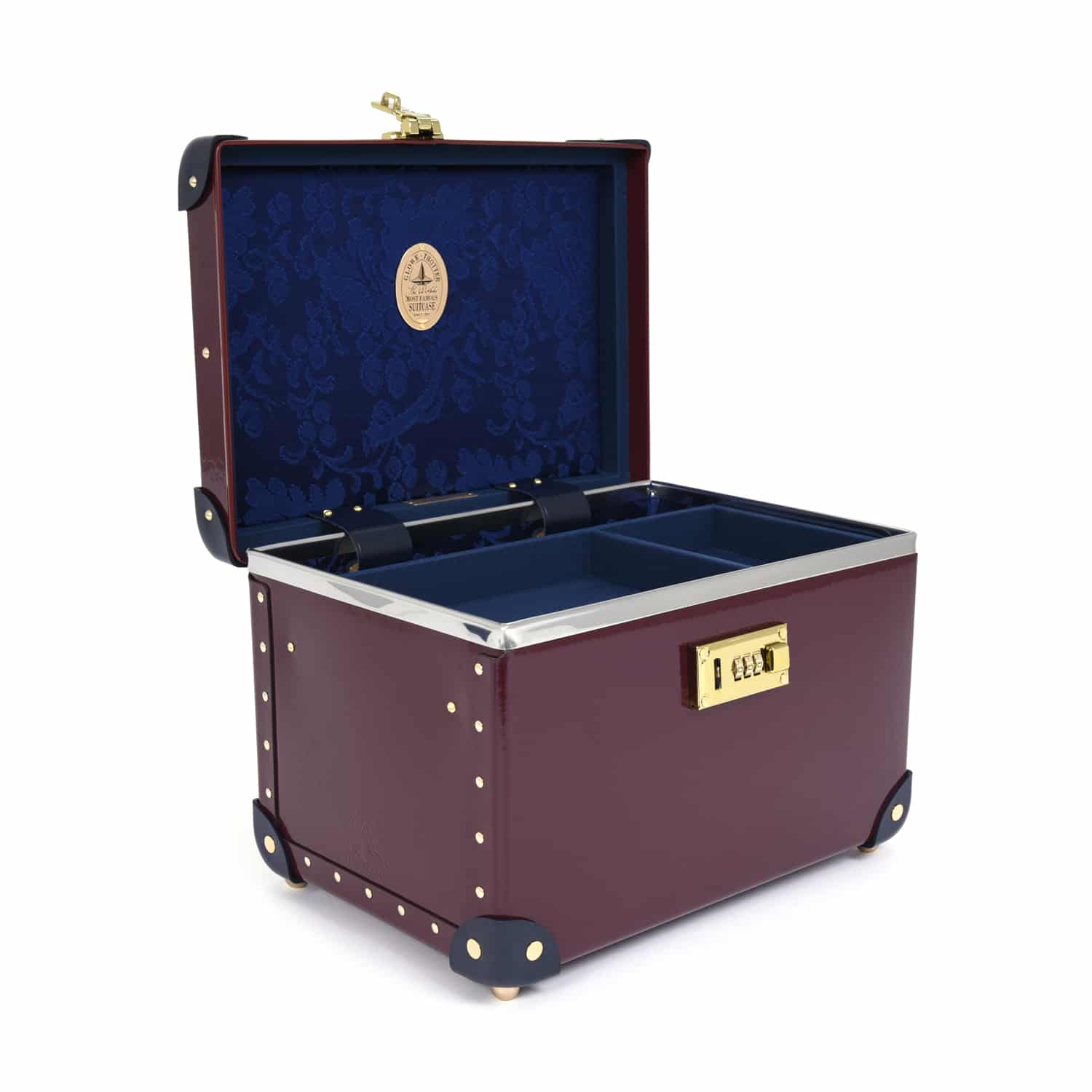 The Goring · Vanity Case | Burgundy/Navy - Outlet