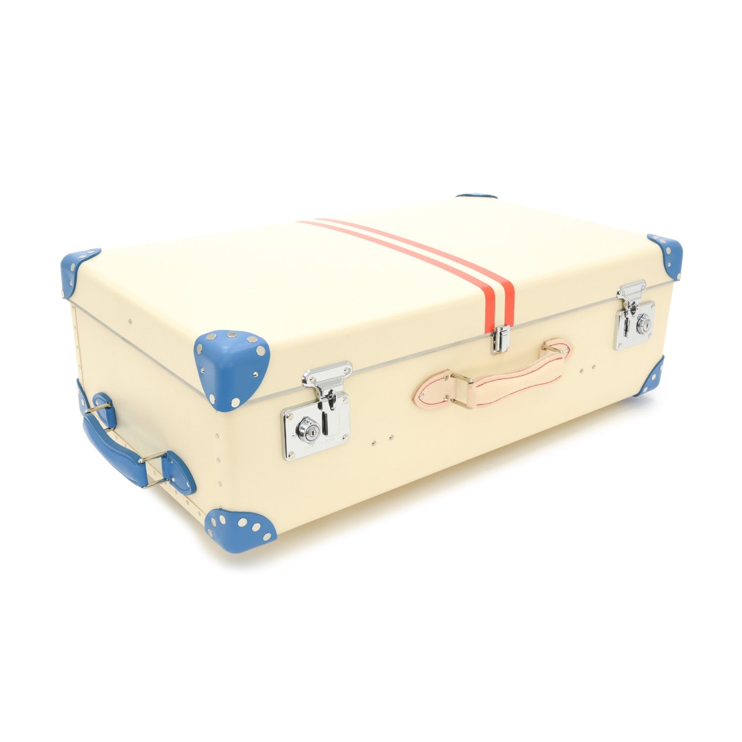 Albion · Large Check-In - 2 Wheels | Ivory/Dorset Blue - Outlet