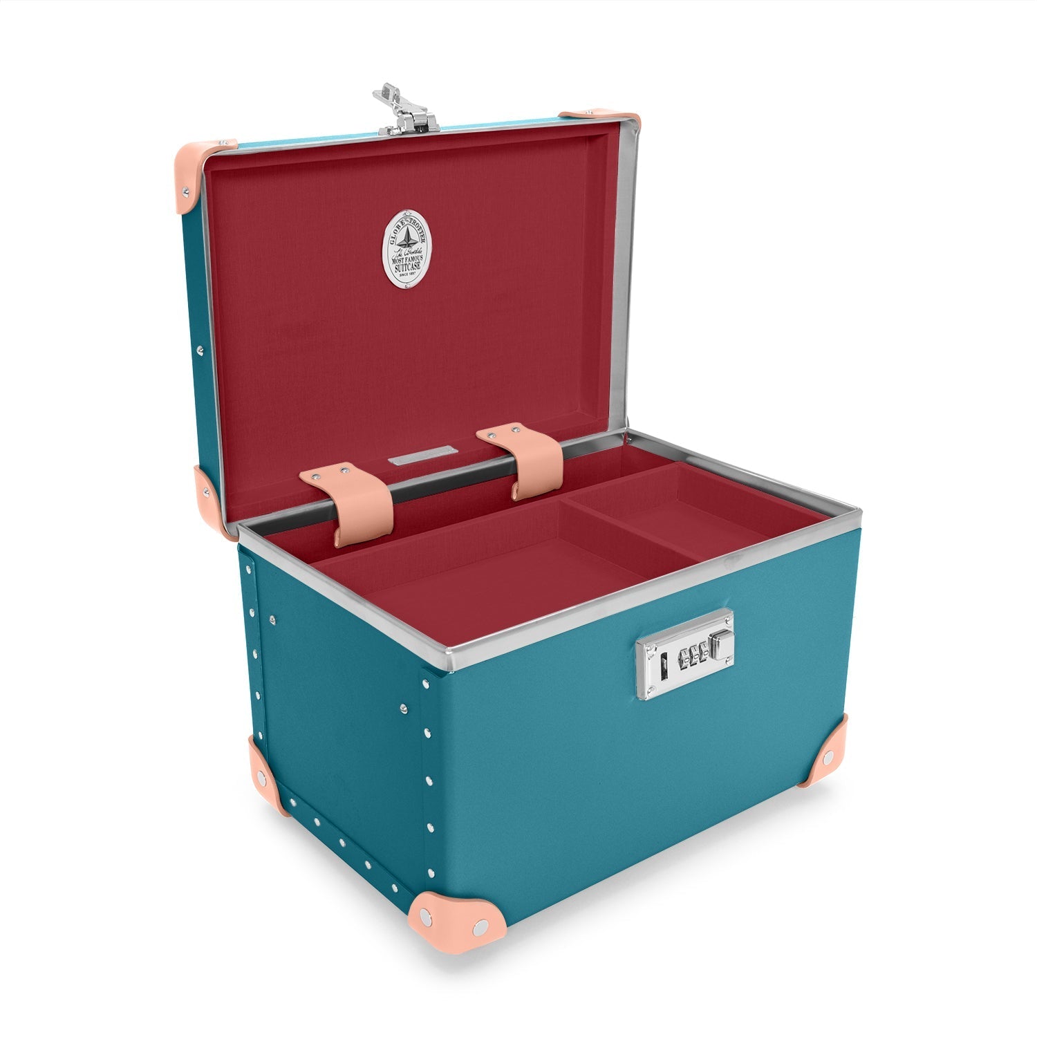 Pop · Vanity Case | Peacock Blue/Desert Rose - GLOBE-TROTTER