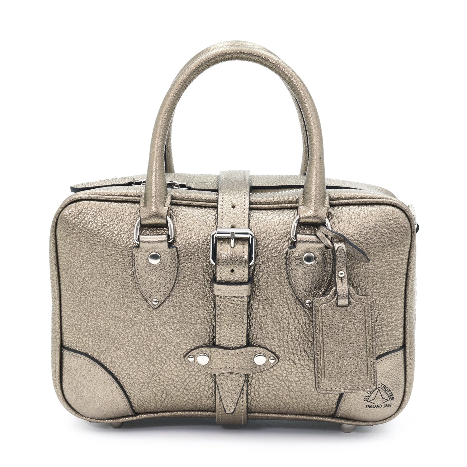 Centenary Leather Metallic · Bowling Bag | Champagne/Champagne - Outlet