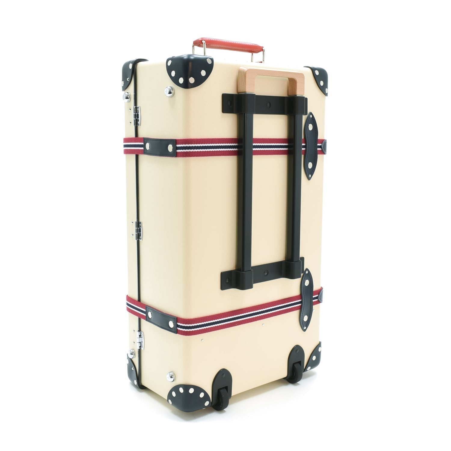 St. Moritz · Medium Check-In | Ivory/Navy - GLOBE-TROTTER